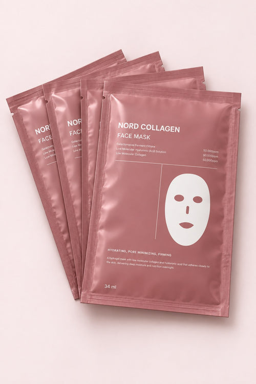 Fyra påsar Nord Collagen Face Mask
